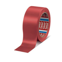 tesaflex® 60760 Bodenmarkierung rot 50 mm breit Rolle 33 m