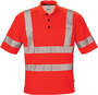 High Vis Poloshirt Kl. 3 7406 PHV, warnschutz-rot