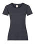 Lady-Fit Valueweight T-Shirt, dark heather grey