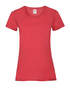 Lady-Fit Valueweight T-Shirt, rot