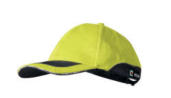 *Warnschutz Cap Größenverstellbar gelb/grau
