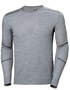 HH Lifa® Merino Unterhemd langarm, graumeliert