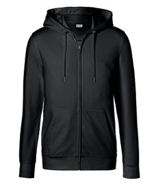 Sweatshirtjacke Form 5022, schwarz