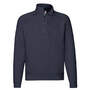 Sweatshirt Premium Zip Neck Sweat, deep navy