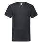 T-Shirt Valueweight V-Neck, schwarz