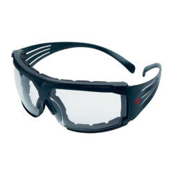 3M SecureFit 600 SF601SGAF/FI SET Schutzbrillen-Set, grauer Rahmen, klar