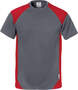 T-Shirt Skarup 7046 THV, grau/rot