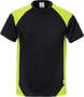 T-Shirt Skarup 7046 THV, schwarz/gelb