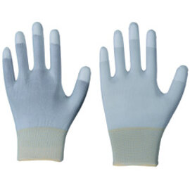 Handschuh Nylon-Feinstrick, Fingerkuppen PU-beschichtet