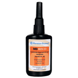 MD-UV Kleber 23 Flasche 50g Cyanacrylat UV-aushärtend