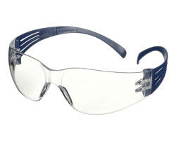 3M Schutzbrille SecureFit™ 100 Sport SF101AF-BLU, klare Scheibe, blaue Bügel