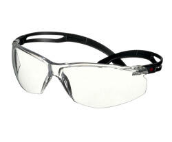 3M Schutzbrille SecureFit™ 500 Sport SF501SGAF-BLK, klare Scheibe