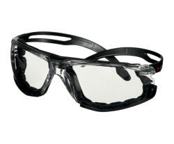 3M Schutzbrille SecureFit™ 500 Sport SF501SGAF-BLK-FM, klare Scheibe
