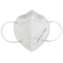 Atemschutzmaske FFP2 ohne Ventil einzelverpackt, elastische Ohrbänder