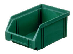 Sichtkasten Polystyrol LK4 grün Gr. 2 Außenmaß: 160/140 x 105 x 75 mm (LBH)