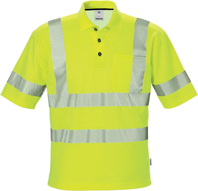 High Vis Poloshirt Kl. 3 7406 PHV, warnschutz-gelb