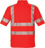 High Vis Poloshirt Kl. 3 7406 PHV, warnschutz-rot