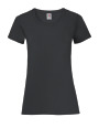 Lady-Fit Valueweight T-Shirt, schwarz