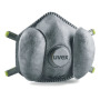 Atemschutzmaske silv-air 7330 FFP3 UVEX High-Perf. Maske mit Ventil 8707330