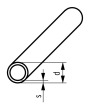 Rohr Hart-PVC, grau