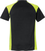 T-Shirt Skarup 7046 THV, schwarz/gelb