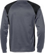 T-Shirt Skarup 7071 THV langarm, grau/schwarz