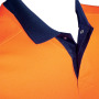 uvex Warnschutz Polo-Shirt suxxeed, warnorange/navy