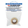 MD-Silikon Tape transparent 0.5mm dick 25mm breit, Rolle 1.8m